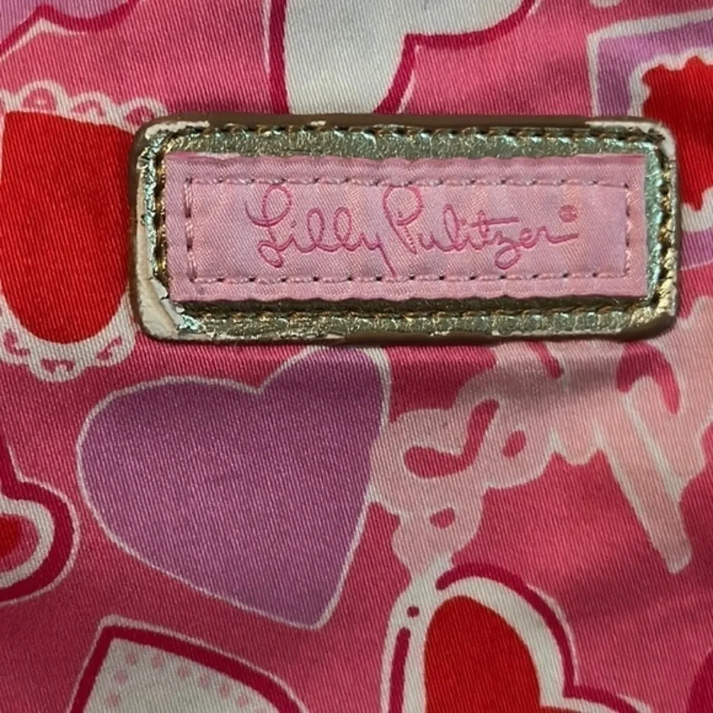 LILY PULITZER smooches Cosmetic Makeup Bag